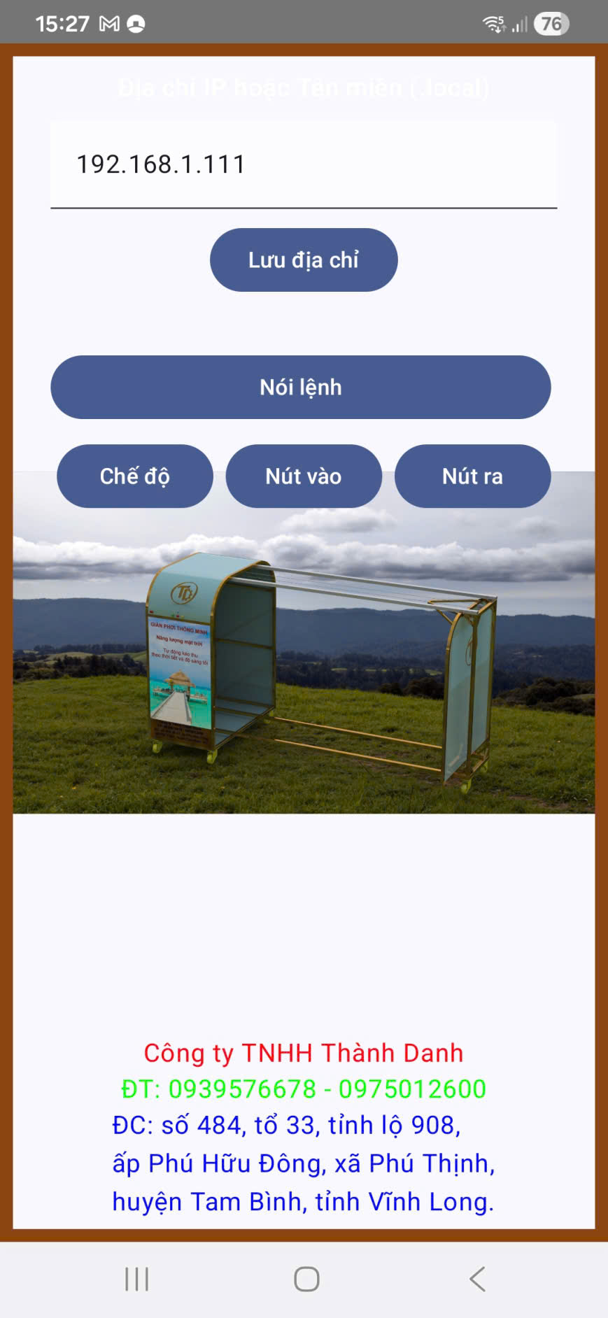 Điều khiển qua App và Giọng nói